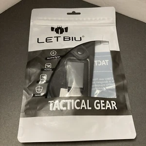 LET BIU Tactical Gear Conceal Carry Gun Holster Black- Right NEW - Picture 1 of 6