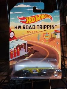 2013 HOT WHEELS HW ROAD TRIPPIN' ROUTE 66  CUSTOM CADILLAC FLEETWOOD  4/32 - Picture 1 of 2