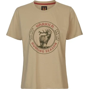 Neu - HÄRKILA Damen-Jagdshirt - STAG BADGE - sand - Bild 1 von 4