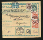24 Gr. Postanweisung 1936 aus St. Andrä bei Frauenkirchen + Trachten + Nachporto
