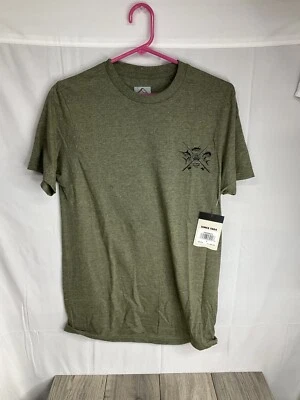 Camiseta gráfica Reef para hombre verde salvia - algodón - corte atlético - pequeña - nueva con etiquetas Foto 1 de 3