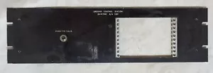 PANEL DE 19 PULGADAS RIEL DZUS AVIÓN MILITAR - Imagen 1 de 2