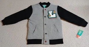 New 365 Kids By Garanimals Boy Size 10 Multi-Color Cotton Blend Snap Up Jacket23 - Picture 1 of 13