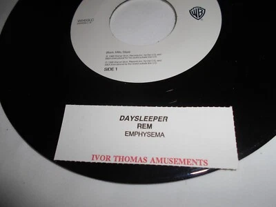 R.E.M. Daysleeper Mint- 7" 1998 Jukebox Promo Enphysema WB Records Scarce - Image 1 of 4