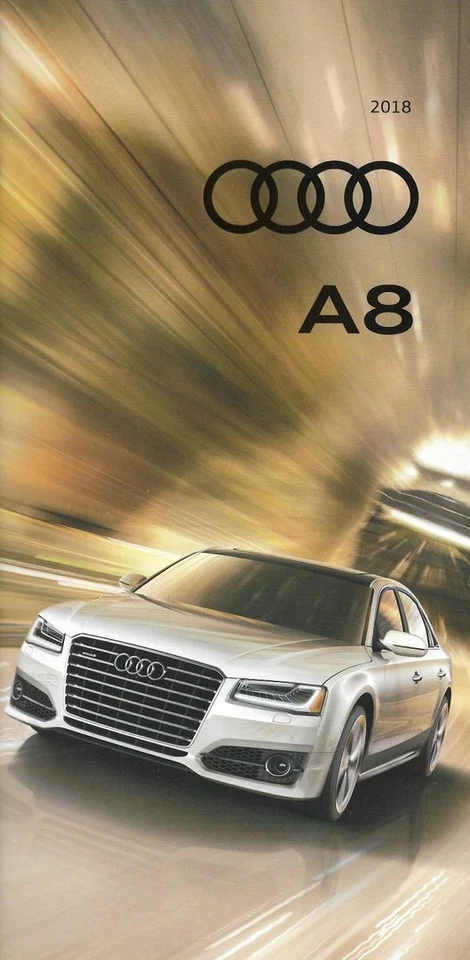 Audi A8 2018 18 folleto de ventas original como nuevo Foto 1 de 1
