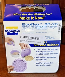 Smooth-On Ecoflex 00-20 Super Soft Silicone Cure Silicone - Trial Unit - Picture 1 of 4