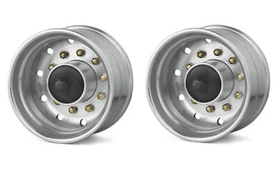 Carson 1:14 Aufliegerfelge Breitreif.Silber (2) Nr 500907026 - Bild 1 von 2