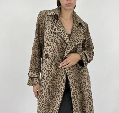leopard print coat - Image 1 of 3