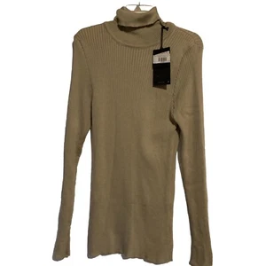 $38.00 LCR Black Edition Light Knit Pullover Swt Light Beige #1670C-6 Mens XXXL - Picture 1 of 11