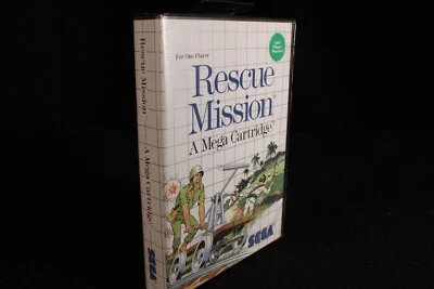 Sega Master System Rescue Mission  Complete in Box vintage retro video game rare - Image 1 of 4