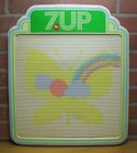 7Up Vintage Soda Advertising Sign Butterfly Menu Board Peter Max Style Groovy
