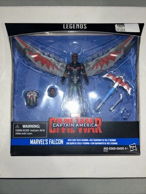 Фигурка Marvel Legends: Civil War Falcon Flight Tech & Redwing 3,75 дюйма НОВАЯ - Изображение 1 из 4