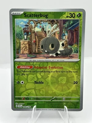 Scatterbug 008/198 Sv01: Scarlet & Violet Base Set Reverse Holo TCG Pokemon Card - Image 1 of 2