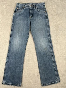 Jungen 14 Slim Wrangler Retro Relaxed Straight Blue Jeans Denim BRT30EB - Bild 1 von 12