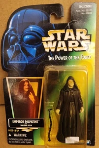 Kenner EMPEROR PALPATINE Star Wars Sammlung 1 1996 Power of the Force grün - Bild 1 von 2