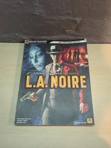 LA Noire Rockstar Spiel-Strategiehandbuch, von Bradygames, wie abgebildet. Taschenbuch - Bild 1 von 7