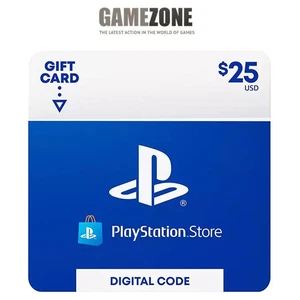 $25 PlayStation Store USD Card - PS PSN US Store PS4 PS5 - Picture 1 of 1