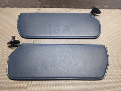 1973-1987 Chevrolet/GMC Truck Blazer & Suburban BLUE Sun Visors Sunvisor PAIR - Image 1 of 4