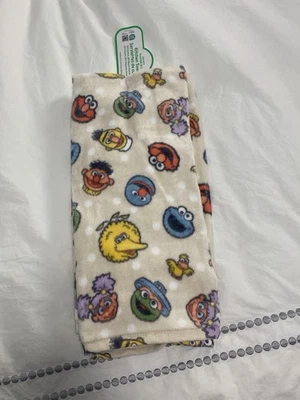 * ¡GUAU! TOALLAS DE MANO DE BAÑO DE FELPA CALLE SÉSAMO * JUEGO DE 2 * Foto 1 de 3