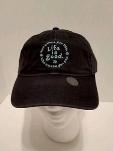 Life is Good Women Chill Cap Run Where You Like Night Black One Size 21438 - Picture 1 of 8