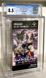 Fire Emblem Monsho no Nazo Super Famicom SNES CGC Graded 8.5 UNOPENED BRAND NEW - Picture 1 of 4