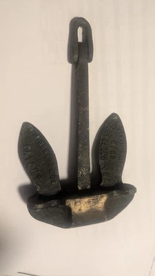 Ancla de barco The Upson-walton Co. Cleveland EE. UU. Foto 1 de 4