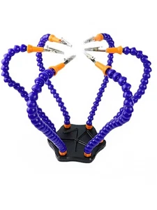 Six-claw Simple Multi-function Soldering Station Welding Clamp Aluminum Base - Picture 1 of 9
