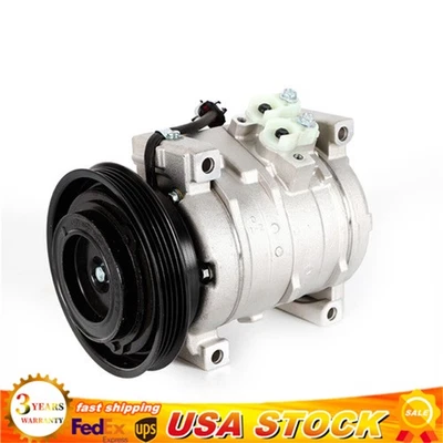 For 2001-2009 Chrysler Pt Cruiser LX Wagon 4-Door 2.4L AC Compressor With Clutch - Image 1 of 4