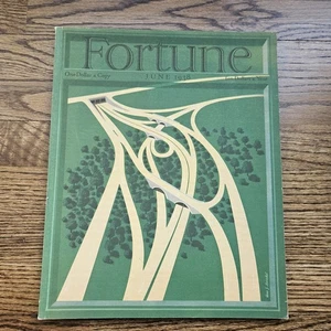 Vtg FORTUNE Magazine June 1938 | Used Car Ballantine's Ale - Barschel - Gramatky - Picture 1 of 24