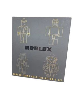Roblox Icons Gold Collector’s Set con Código de Artículo Virtual Exclusivo Foto 1 de 4
