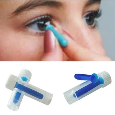 Contact Lens Inserter Remover Soft Tip & Case Hygienic Daily Use