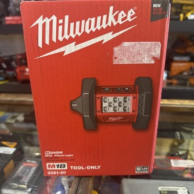 2361-20 M18 Flood Light 1500 Lumens 18V Tool Only Milwaukee  - Image 1 of 2