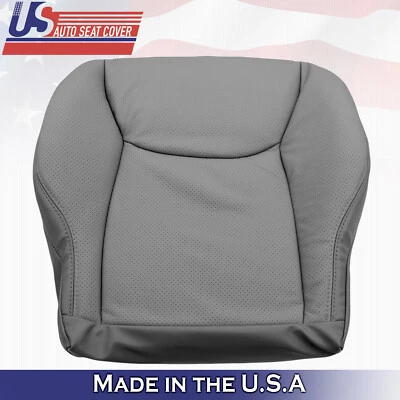 Cubierta de asiento de cuero inferior del conductor gris para Mercedes Benz Clase S 2000 a 2002 Foto 1 de 4