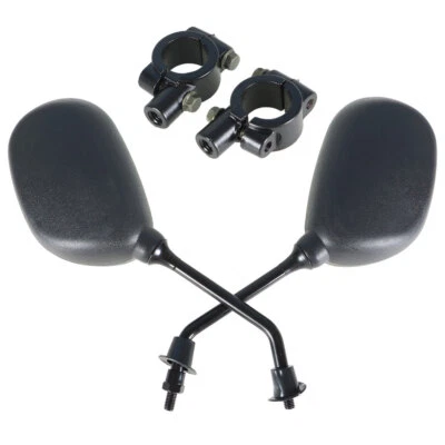 Espejos retrovisores laterales nuevos 7/8" montaje manillar EE. UU. para Honda Yamaha ATV Foto 1 de 4