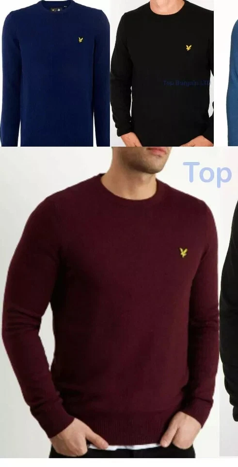 Lyle & Scott Crew Neck Jumper-Summer Sale