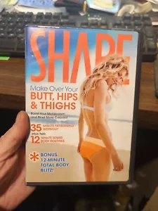 Shape - Make Over Your Butt, Hips And Thighs (DVD, 2009) - Imagen 1 de 10