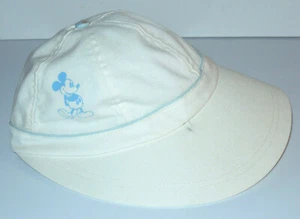 Walt Disney Mickey Mouse Mütze Vintage Schirmmütze verstellbar große Krempe asymmetrisch    - Bild 1 von 10