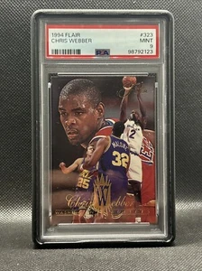 1994-95 Flair Chris Webber #323 Pop 5 Only 2 Above! HOF LOW POP! - Picture 1 of 5