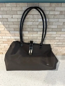 LA bagagerie bag canvas polyester Leather double handles - Picture 1 of 3