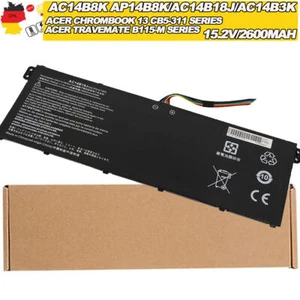Batería portátil AC14B18J AC14B13J para Acer AC14B13K AC14B18K CB5-311 CB3 11,4V 36Wh - Imagen 1 de 12