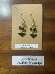 Black Bikini Earrings - Picture 1 of 3