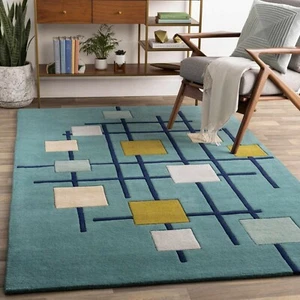 5x8|6x9|8x10|9x12|10x14|12x15 Latest Hand-Tufted Nz Woolen Carpet Woolen Carpet - Picture 1 of 5