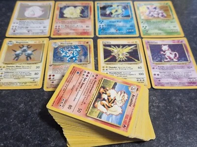 Vintage Pokemon Cards Holo Bundle Base Set Part Complete Job Lot 1999 WOTC - Image 1 of 4
