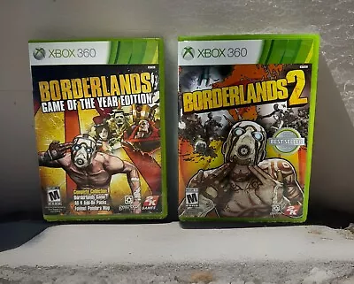 Borderlands Xbox 360 Games Complete Tested - Image 1 of 4