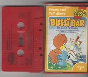 Rolf Kauka - Bussi Bär Kassette Folge 4 Ein Schiff für Kinder ariola Express - Bild 1 von 1