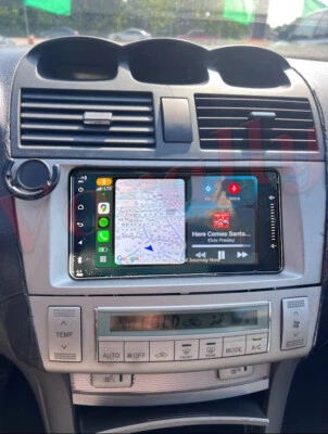 For 2004 2005 2006 07 2008 Toyota Solara Android 14 CarPlay Car Stereo Radio GPS - Image 1 of 4
