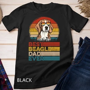 Camiseta unisex de colección para perros Best Beagle Dad Ever Gifts Lover - Imagen 1 de 12