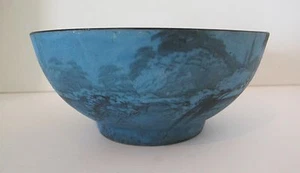 Rare Pickard Midnight Blue Bowl, signed Challinor - Picture 1 of 8