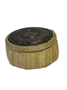 Antica Scatola Portagioie design delicato di Anne Boccali Coperchio argento 925 - Foto 1 di 9