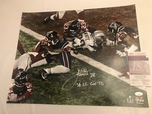 JSA James White Autograph Patriots Signed Super Bowl 51 LI GW TD 16x20 Photo 680 - Picture 1 of 3